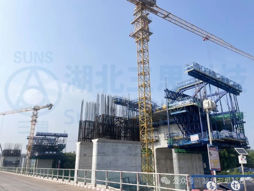 貴州、福建、廣東、陜西現(xiàn)場多臺施工掛籃智能安全監(jiān)測系統(tǒng)安裝完工